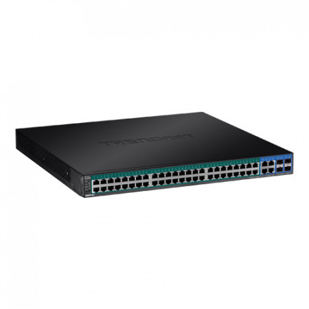 Switch Trendnet 52 porturi Gigabit Web Smart 48 x PoE+ 4 x Gigabit/SFP TPE-5240WS