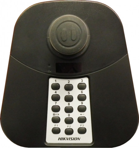Tastatura USB Hikvision DS-1005KI, joystick 4 axe pentru control PTZ, compatibila cu NVR, DVR si software iVMS-4200, butoane programabile pentru functii complexe, conexiune Plug and Play, design ergonomic, control precis - Img 2