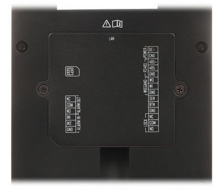 Terminal control acces Hikvision DS-K1T502DBWX-C Pro Series, functii videointerfon SIP, cititor card si PIN, IP65 si IK09, carcasa aliaj zinc, Wi-Fi, Bluetooth, port Wiegand si RS-485, slot card 256GB, Hik-Connect - Img 4