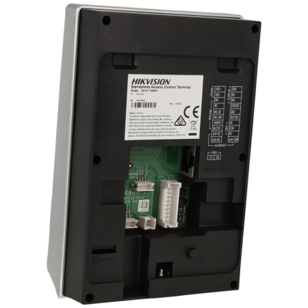 Terminal control acces Hikvision Pro DS-K1T105AM, ecran LCD 2.8 inch, tastatura touch, Wi-Fi, TCP/IP, cititor card Mifare 13.56MHz, capacitate 100.000 carduri, 300.000 evenimente, protocol ISUP5.0, RS-485, Wiegand - Img 5