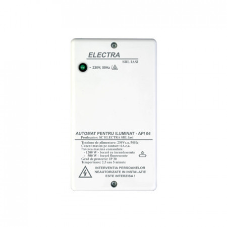 Automat Electra pentru iluminat holurile sau scarile de bloc API.11G
