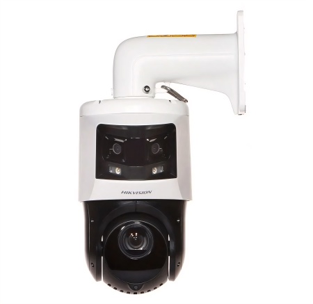 Camera de supraveghere IP Panoramic View 180, TandemVu 6+4MP 25X ColorVU & IR Panoramic & PTZ Hikvision DS-2SE4C425MWG-E/26(F0)