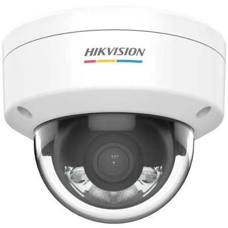 Camera HikVision IP 4MP ColorVu Fixed Dome cu microfon DS-2CD1147G0-L(D)