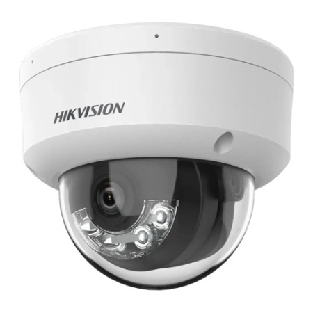 Camera HikVision IP 8MP Smart Hybrid Light Fixed Dome cu microfon incorporat DS-2CD1183G2-LIUF - Img 3
