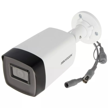 Camera supraveghere analogica Hikvision Turbo‑HD Value Series bullet 4K DS‑2CE17U0T‑LF(2.8mm) Smart Hybrid Light IR+WL 40 m, 3840×2160, multi‑signal TVI/AHD/CVI/CVBS, iluminare optimizata, IP67 - Img 2