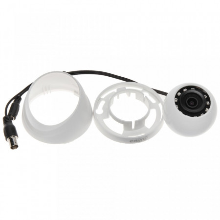 Camera supraveghere Dahua HAC-HDW1220R(2.8mm), tehnologie HDCVI tip dome, rezolutie 2MP 1080p, Smart IR 20 metri, protectie intemperii IP67, carcasa rezistenta, tehnologii DWDR si 2D-DNR, montaj interior sau exterior - Img 3