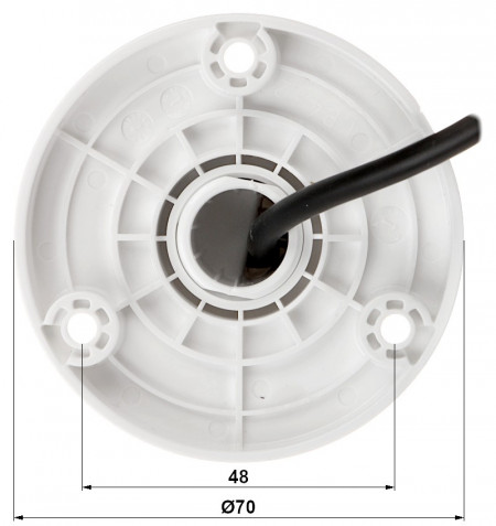 Camera supraveghere Dahua Turbo HD Bullet 2MP DH-HAC-B1A21(3.6mm), seria Cooper, 4 in 1 (CVI/AHD/TVI/CVBS), Smart IR 20m, protectie IP67, 30fps@1080p, alimentare 12V DC, carcasa plastic rezistent, DWDR, ICR - Img 2