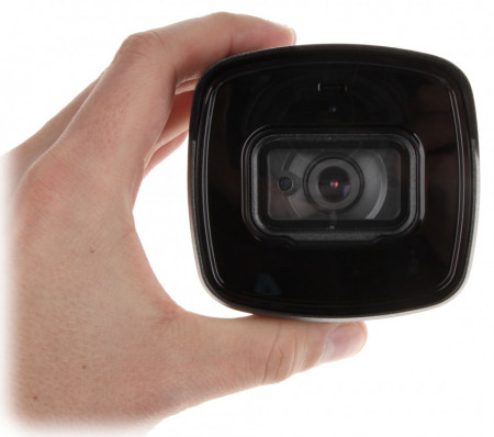 Camera supraveghere exterior Bullet 8 MP Dahua HAC-HFW1800TL-A3.6, rezolutie 4K, Smart IR 80m, lentila fixa 3.6mm, microfon incorporat, protectie IP67, tehnologie HDCVI, carcasa metal si plastic, DWDR, BLC - Img 3