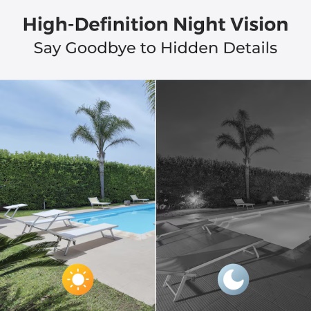 Camera supraveghere exterior Reolink 5MP W320 Super HD Wi-Fi Dual-Band 2.4/5 GHz, vedere nocturna 30m, detectie inteligenta persoane, vehicule si animale, protectie intemperii IP67, audio, slot card MicroSD, acces App - Img 8