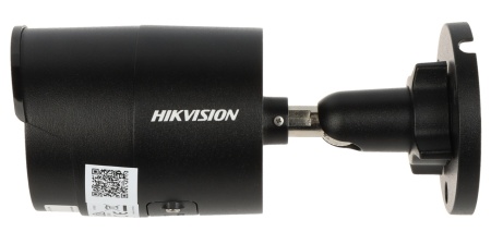 Camera supraveghere IP HikVision Bullet 4MP DS-2CD2043G2-IU(2.8mm)(Black), AcuSense, lentila 2.8mm, IR 40m, microfon incorporat, WDR 120dB, slot card SD, protectie IP67, clasificare om/vehicul, carcasa neagra - Img 3
