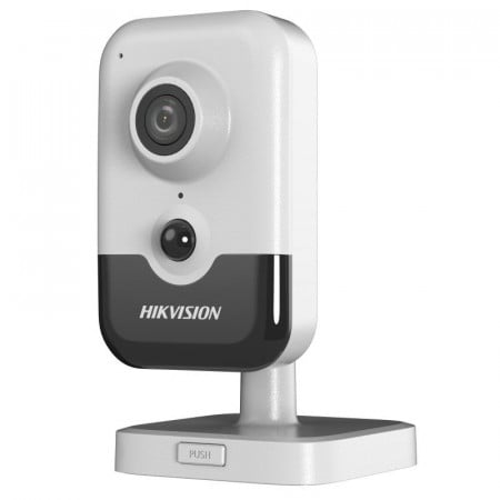 Camera supraveghere IP Hikvision Cube 4MP DS-2CD2446G2-I(2mm)(C), tehnologie AcuSense si DarkFighter, senzor PIR detectie corp uman, audio bidirectional, rezolutie Quad HD, WDR 120dB, slot card SD, IR 10m - Img 2