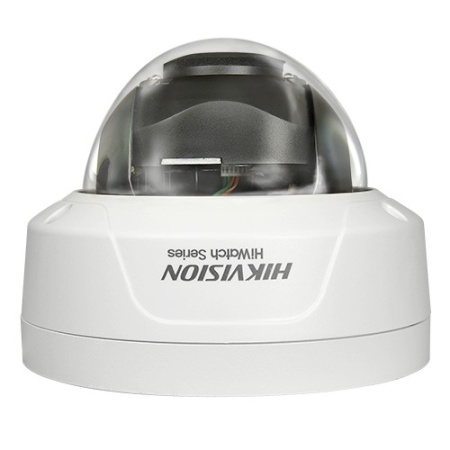 Camera supraveghere IP HikVision dome 2MP HWI-D120HA(2.8mm), HiWatch, detectie om/vehicul MD 2.0, H.265+, IR 30m, Digital WDR, protectie IP67 si IK10 antivandal, microfon integrat, alimentare PoE, carcasa metalica - Img 2