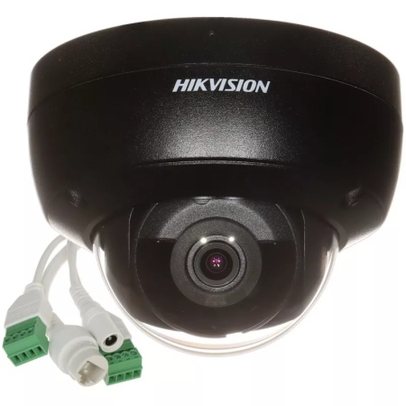 Camera supraveghere IP HikVision dome 6MP DS-2CD2166G2-ISU(2.8mm)(C)(Black), tehnologie DarkFighter, WDR 120dB, H.265+, microfon incorporat, interfata alarma, protectie IP67, IK10, finisaj negru, analiza Deep Learning - Img 3