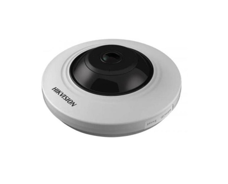 Camera supraveghere IP HikVision Fisheye 3MP DS-2CD2935FWD-I(1.16mm), vedere panoramica 180 grade, tehnologie DarkFighter, WDR 120dB, compresie H.265+, IR 8m, slot card microSD, alimentare PoE, 3D DNR, analiza video, ONVIF - Img 2