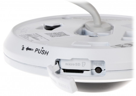 Camera supraveghere IP HikVision Fisheye 5MP DS-2CD2955FWD-IS(1.05mm), vedere panoramica 180 grade, audio si alarma, WDR 120dB, compresie H.265+, distanta IR 8m, slot card microSD, analiza video inteligenta, design compact - Img 2
