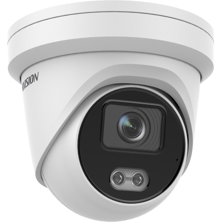 Camera Supraveghere IP HikVision turret 4MP DS-2CD2347G2-LU(2.8mm)(C), (2K), Microfon incorporat, Tehnologie AcuSense (Deep Learning), WDR 130dB, Color 24/7, IP67 exterior, carcasa metalica - Img 2