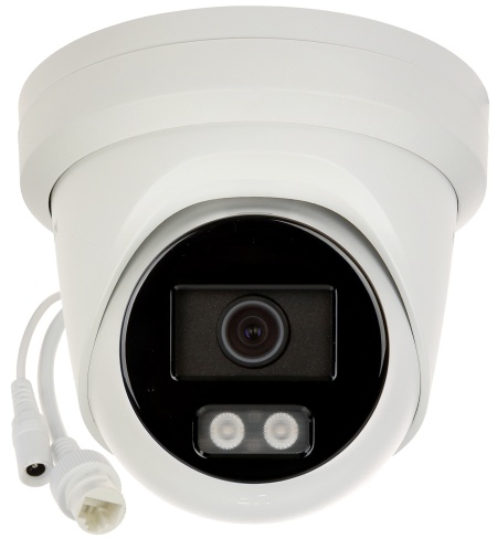Camera supraveghere IP HikVision Turret 8MP DS-2CD2386G2H-IU(2.8mm)(eF), 4K, DarkFighter, AcuSense, WDR 120dB, microfon incorporat, iluminare EXIR pana la 30m, protectie IP67, compresie H.265+, alimentare PoE - Img 4