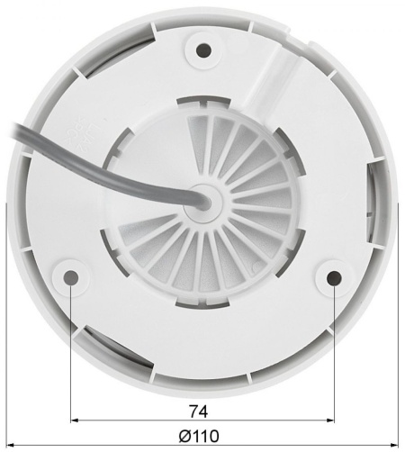 Camera supraveghere Turbo HD Turret 5 MP HikVision DS-2CE78H0T-IT3FS(2.8mm), microfon integrat, tehnologie Audio over Coaxial, Smart IR 40m, protectie IP67, Digital WDR, tehnologie 4 in 1 TVI/AHD/CVI/CVBS, senzor CMOS 5MP - Img 6