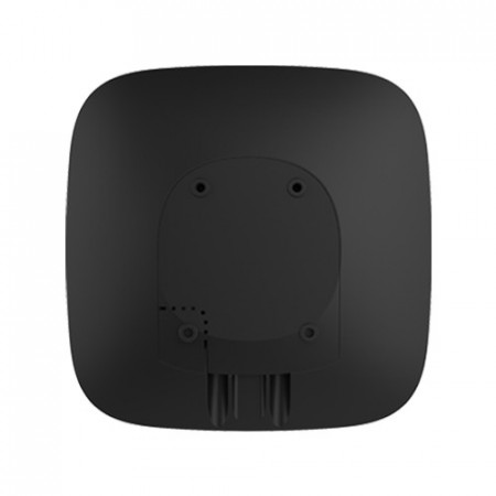 Centrala alarma wireless Ajax Hub 2 (2G) Jeweller, suporta 100 dispozitive, 50 utilizatori, 32 scenarii automatizare, fotoverificare alarme, dual SIM, raza 2000m, autonomie 16h, culoare negru - Img 3