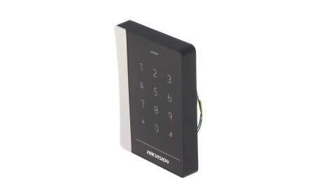 Cititor carduri si tastatura HikVision Pro EM DS-K1102AEK, frecventa 125KHz, protocoale RS-485 si Wiegand, functie tamper anti-sabotaj, acces prin cod PIN, beeper status, design modern, protectie IP64 - Img 6