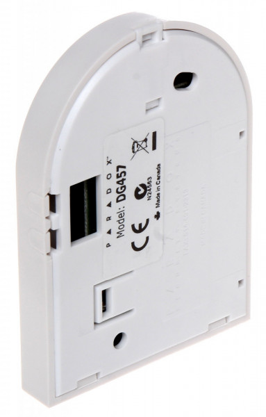 Detector de geam spart Paradox Glasstrek DG457, detectie 9m, 90 grade, analiza audio si infrasonica, 7 filtre digitale, sensibilitate reglabila, mod operare releu sau Combus EVO, imunitate RFI/EMI, certificat Grad 2 - Img 2