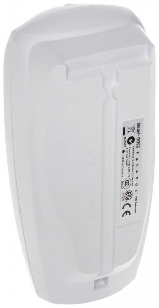 Detector de miscare exterior Paradox DG85, 2x dual PIR, imunitate animale 40kg, 11x11m, 90 grade, procesare APSP, Digital Shield, protectie UV, releu NC si Combus, temperatura -35°C la 50°C, certificare EN Grad 2 - Img 6