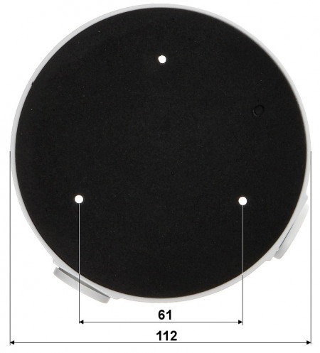 Doza conexiuni camere supraveghere Dahua PFA136, material aliaj de aluminiu, filet G1/2, sarcina maxima 1kg, dimensiuni Φ114.8 x 32mm, temperatura operare -40...+60 grade C, protectie anticoroziva, culoare alba, design compact - Img 3
