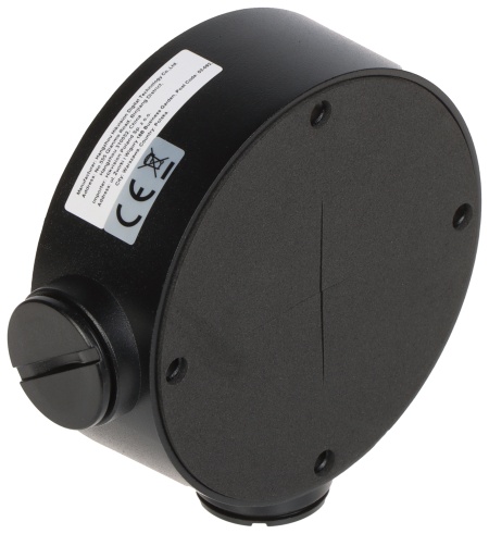 Doza de conexiuni HikVision DS-1260ZJ(Black), cutie de distributie pentru camere de supraveghere bullet, material aliaj de aluminiu, culoare Hikvision Black, rezistenta la intemperii, montaj la exterior - Img 3