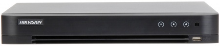 DVR HikVision 16 canale 5MP iDS-7216HUHI-M2-P(C), tehnologie PoC alimentare prin coaxial, AcuSense, Motion Detection 2.0, suporta 2 HDD pana la 10TB fiecare, compresie H.265 Pro+, hibrid 5 in 1, pana la 32 camere IP - Img 2
