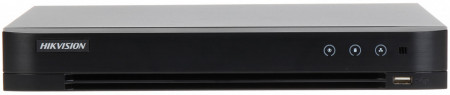 DVR HikVision AcuSense 16 canale iDS-7216HQHI-M1/FA/A, rezolutie 3K/5MP Lite, recunoastere faciala, hibrid 5 in 1 (TVI/AHD/CVI/CVBS/IP), compresie H.265 Pro+, 1 slot HDD, cautare dupa chip, analiza video - Img 2