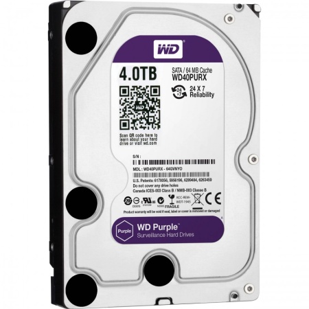 HDD WD Purple Surveillance 4TB WD40PURX (Resigilat) - Img 3