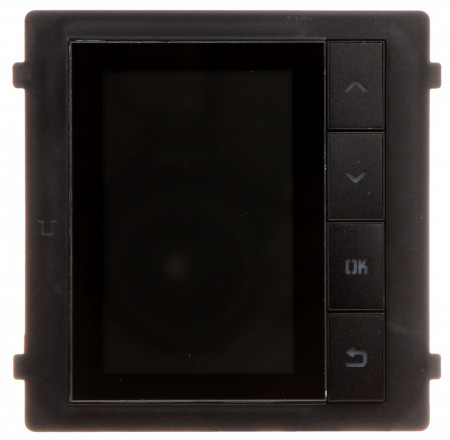 Modul afisaj LCD 3.5 inch HikVision DS-KD-DIS pentru post exterior modular, afisare agenda 2000 contacte, tastatura virtuala, protectie IP65, iluminare fundal, suport multilingv, compatibil seria DS-KD8 - Img 4
