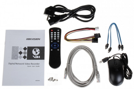 NVR 16 canale HikVision DS-7616NI-I2/16P, rezolutie 4K 12MP, 16 porturi PoE integrate, latime banda 160Mbps, 2x slot HDD pana la 8TB, HDMI 4K, suport camere termice/ANPR/Fisheye, H.265+, iesire video independenta VGA - Img 5
