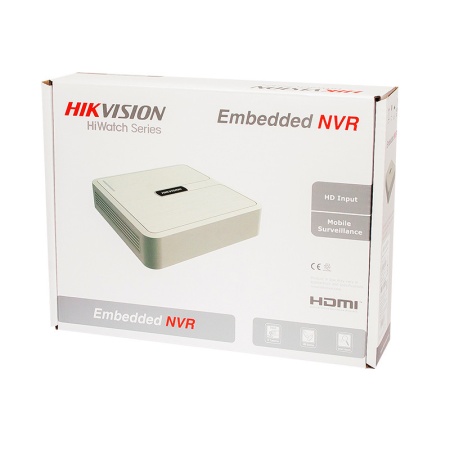 NVR HikVision HiWatch 4 canale HWN-2104H-4P(D), rezolutie 4MP/Full HD, 4 porturi PoE, compresie H.265+, latime banda 40Mbps, 1 slot HDD, iesire HDMI/VGA, Plug &amp; Play, acces mobil Hik-Connect, carcasa Mini 1U - Img 7