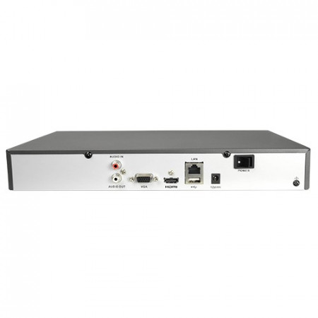 NVR IP HikVision HiWatch HWN-2104MH, 4 canale, format Mini 1U, compresie video H.265+/H.264+, latime banda 40Mbps incoming/60Mbps outgoing, decodare 4-ch @ 1080p, iesire simultana HDMI si VGA, ONVIF - Img 2