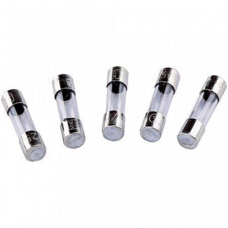 Siguranta fuzibila sticla 1A Mekpro MK049-S5X20, dimensiuni standard 5x20mm, protectie suprasarcina si scurtcircuit pentru echipamente electronice, compatibila cu surse alimentare si tablouri CCTV, set piese schimb - Img 2