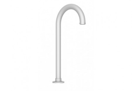 Suport de perete Hikvision DS-1619ZJ tip Swan Neck pentru camere PTZ, fabricat din aliaj de aluminiu si otel, culoare Hikvision White, design curbat pentru vizibilitate optima, ideal pentru montaj pe parapet sau acoperis la exterior - Img 2