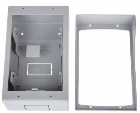 Suport montaj pe perete HikVision DS-KAB01 pentru post exterior videointerfon seria DS-KV8X02-IM, fabricat din otel inoxidabil SUS201, design ergonomic, rezistenta ridicata, instalare facila, fara izolatie - Img 3