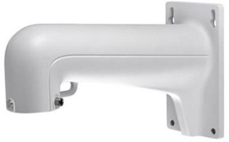 Suport stalp vertical HikVision DS-1602ZJ-P, montaj camere Speed Dome (PTZ), material aliaj aluminiu, culoare Platinum Gray, design robust pentru exterior, rezistenta la coroziune, prindere sigura cu coliere - Img 3