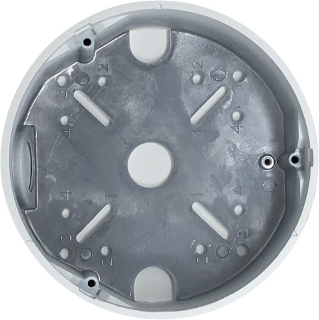 Suport tavan inclinat camera Hikvision DS-1240ZJ, inclinare la 15 grade, fabricat din aliaj de aluminiu, culoare alb (Hikvision White), montaj interior si exterior, rezistent la coroziune - Img 6