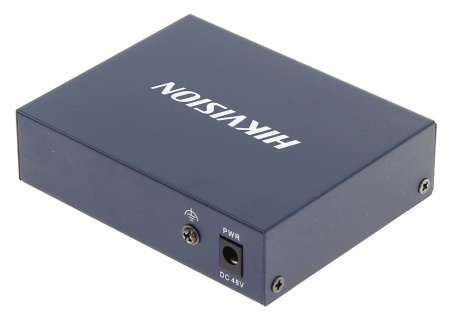 Switch Smart Managed PoE Hikvision DS-3E1105P-EI/M, 4 porturi Fast Ethernet, 1 port Uplink RJ45, buget total 45W, PoE Watchdog, transmisie pana la 300m, protectie 6kV, suport VLAN si STP/RSTP, carcasa metalica - Img 2