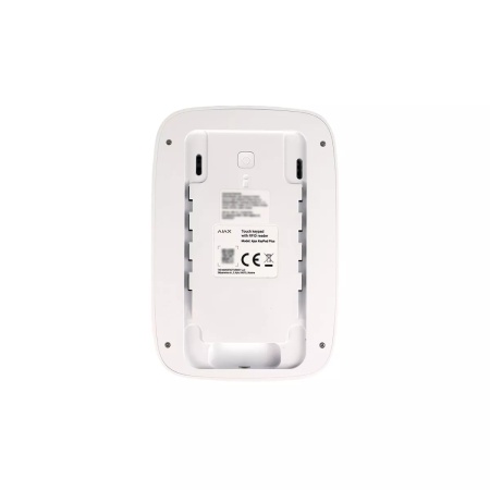 Tastatura control wireless Ajax KeyPad Jeweller, comunicare bidirectionala, raza semnal 1700m, protectie anti-sabotaj si criptare, coduri de acces personalizate, functie panica, culoare alb, design slim - Img 5