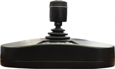 Tastatura USB Hikvision DS-1005KI, joystick 4 axe pentru control PTZ, compatibila cu NVR, DVR si software iVMS-4200, butoane programabile pentru functii complexe, conexiune Plug and Play, design ergonomic, control precis - Img 3