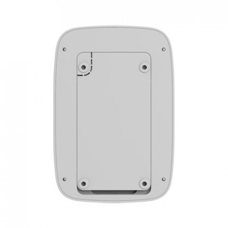 Tastatura wireless Ajax KeyPad Jeweller, control sistem securitate, taste capacitive, cod de acces si cod de urgenta (duress), protectie la ghicire cod, distanta 1700m, autonomie 2 ani, alb - Img 3