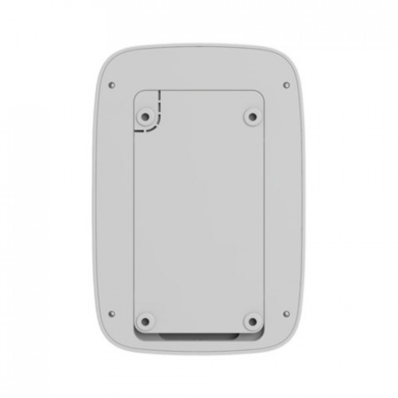 Tastatura wireless AJAX KeyPad Plus (White), pentru control sistem alarma, iluminare butoane, cod PIN, confirmare sonora, anti‑sabordaj, compatibila cu hub Ajax, blocare automata si instalare usoara - Img 3
