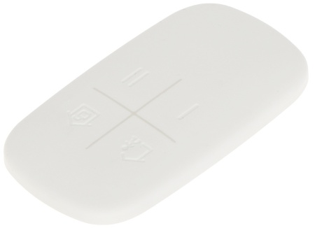 Telecomanda wireless HikVision DS-PKF1-WE, 4 butoane, functii armare stay/away si dezarmare, blocare/deblocare taste, tehnologie Tri-X 868MHz, configurabila din aplicatie, salt de frecventa anti-bruiaj, baterie inclusa, AX PRO - Img 3