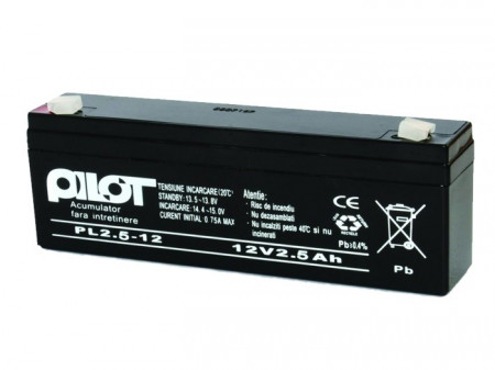 Acumulator PILOT 2.5 AH/12V PL 2.5 AH