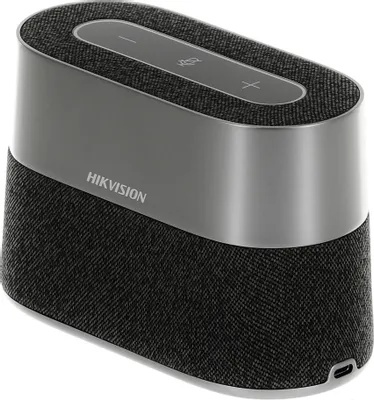 Boxa conferinta Hikvision Sound Cube DS-UAC-S1V, sistem 8 microfoane, captare sunet 360 grade la 5m, difuzor HD, reducere inteligenta a zgomotului si ecoului, conexiune USB Plug-and-Play, compatibil Zoom/Teams - Img 2