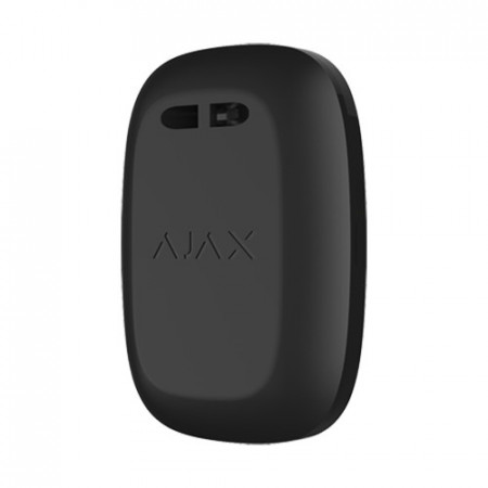 Buton panica si automatizare wireless Ajax Button Jeweller, protectie la apasare accidentala (dubla/lunga), distanta 1300m, IP55, control scenarii smart home, criptare AES, autonomie baterie pana la 5 ani, negru - Img 3