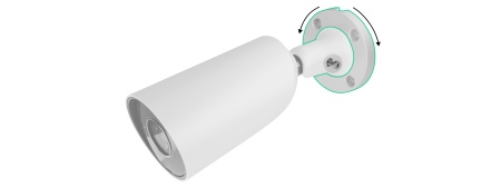 Camera bullet Ajax IP 8.0MP lentila 2.8 mm IR 35m PoE alb BulletCam(B) (8 Mp/2.8 mm) - Img 4